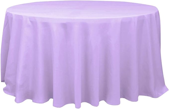 Efavormart Round Tablecloth, 132 Inch Stain & Wrinkle Resistant Washable Table - Image 6