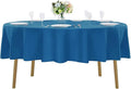 60 inch Round Tablecloth Washable Polyester Table Cloth Decorative Table Cover by Cupuamon