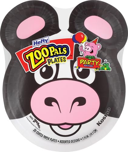 Hefty Zoo Pals Party Edition Paper Plates - Image 2