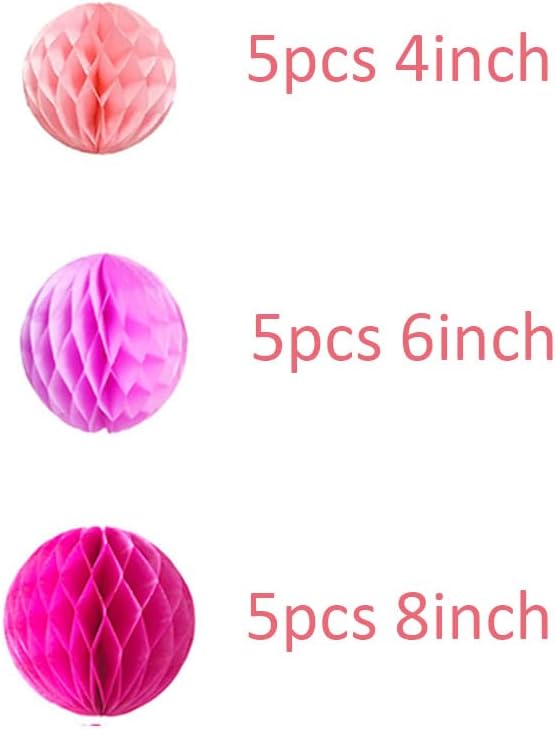 15pcs Honeycomb Decorations - Image 2