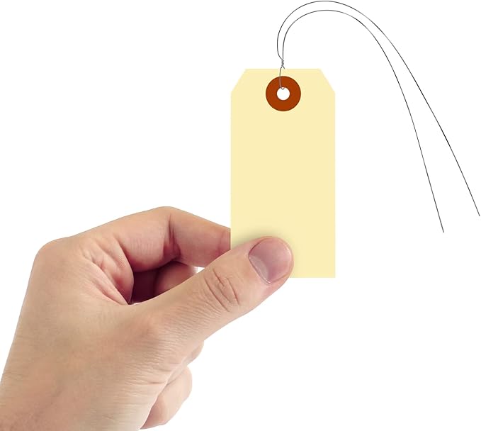 SmartSign Blank Manila Shipping Tags - Image 2