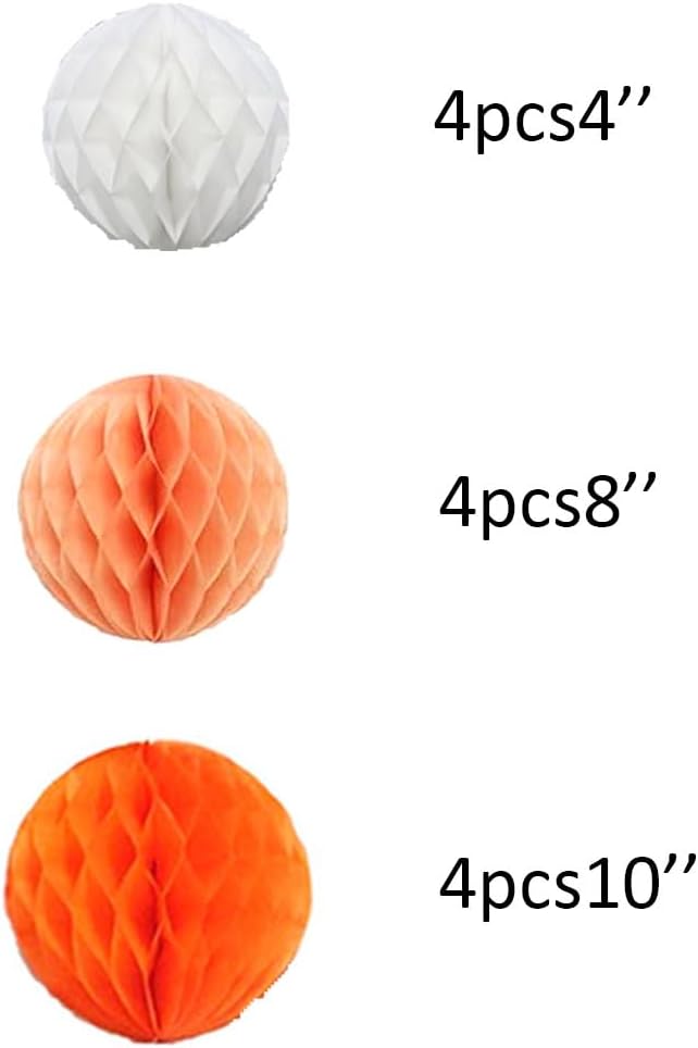 12pcs Party Honeycomb Balls Decorations - Image 3