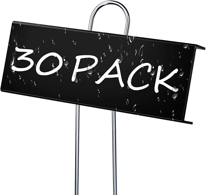 30 Pack Metal Plant Labels for Outdoor Garden Waterproof Plant Markers by cureder