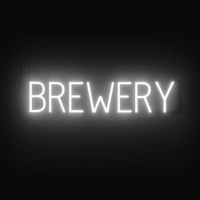 SpellBrite BREWERY Sign | Beer-Related Sign by SpellBrite
