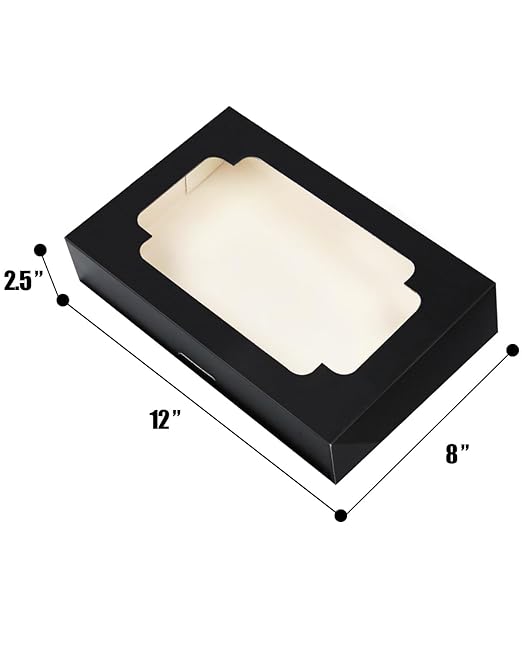 qiqee Auto-pop up Black Cookie Box - Image 7