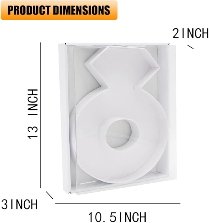 12" Fillable Cardboard Letter Charcuterie Gift Cupcake Box - Image 2
