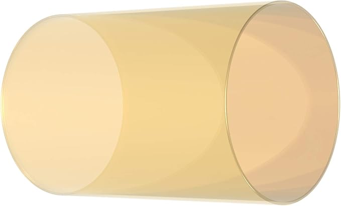 Electroplated Glass Hurricane Mirror Effect Cylinder Candle Holder Bottomless - Image 2