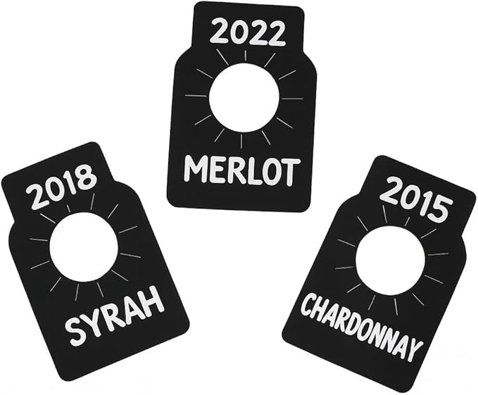 200 PCS Wine Bottle Tags –Paper Hanging Cellar Labels - Image 2