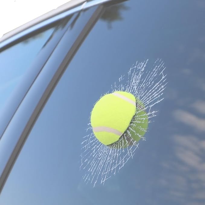 Car 3D elf Ball car Sticker, car Window Funny Creative Decorative Sticker by Unknown