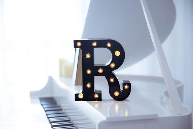 Foaky Black LED Marquee Number Lights Sign Light Up Marquee Number Lights Sign - Image 2