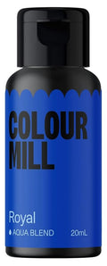 Colour Mill Aqua Blend Water-Based Food Coloring, 20 Milliliters Royal by ColourMill