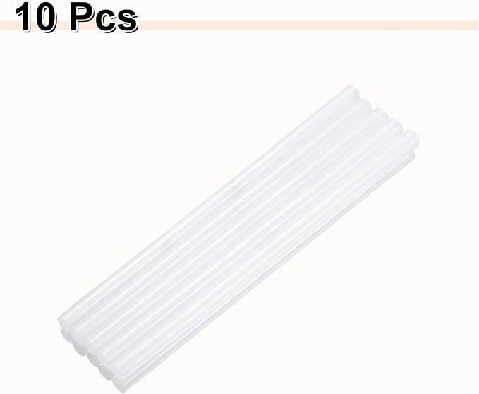 HARFINGTON 10pcs Hot Glue Sticks 0.43" Dia x 11.81" Long EVA Mini Hot Melt - Image 3
