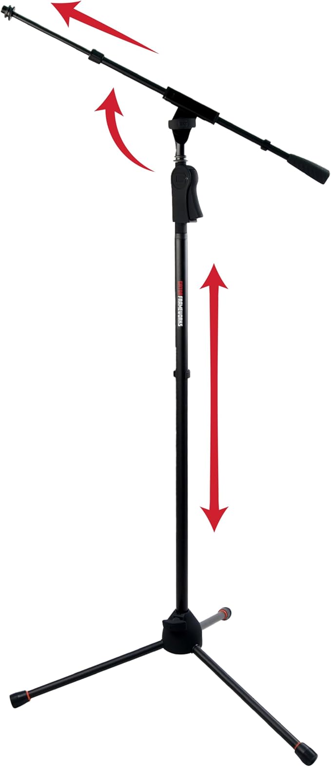 Gator Frameworks Deluxe Tripod Microphone Stand by GatorCases