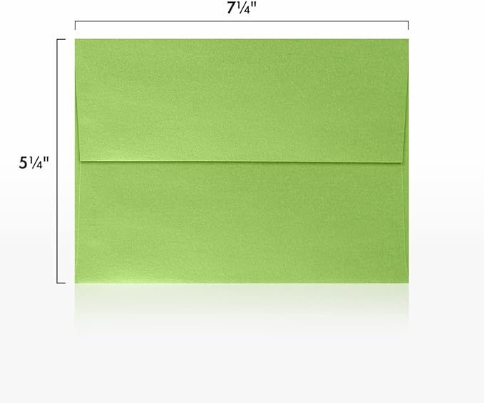 LUXPaper A7 Invitation Envelopes | Peel & Press | 5 1/4" x 7 1/4" | Fairway - Image 3