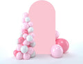 bricia Wedding Arch Backdrop Stand Cover, 5FT Double Sided Stretchy Arch Cover by bricia