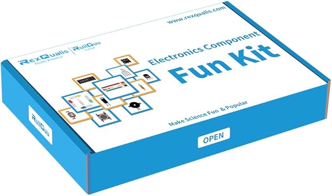 REXQualis Electronics Component Fun Kit w/Power Supply Module, Jumper Wire - Image 6
