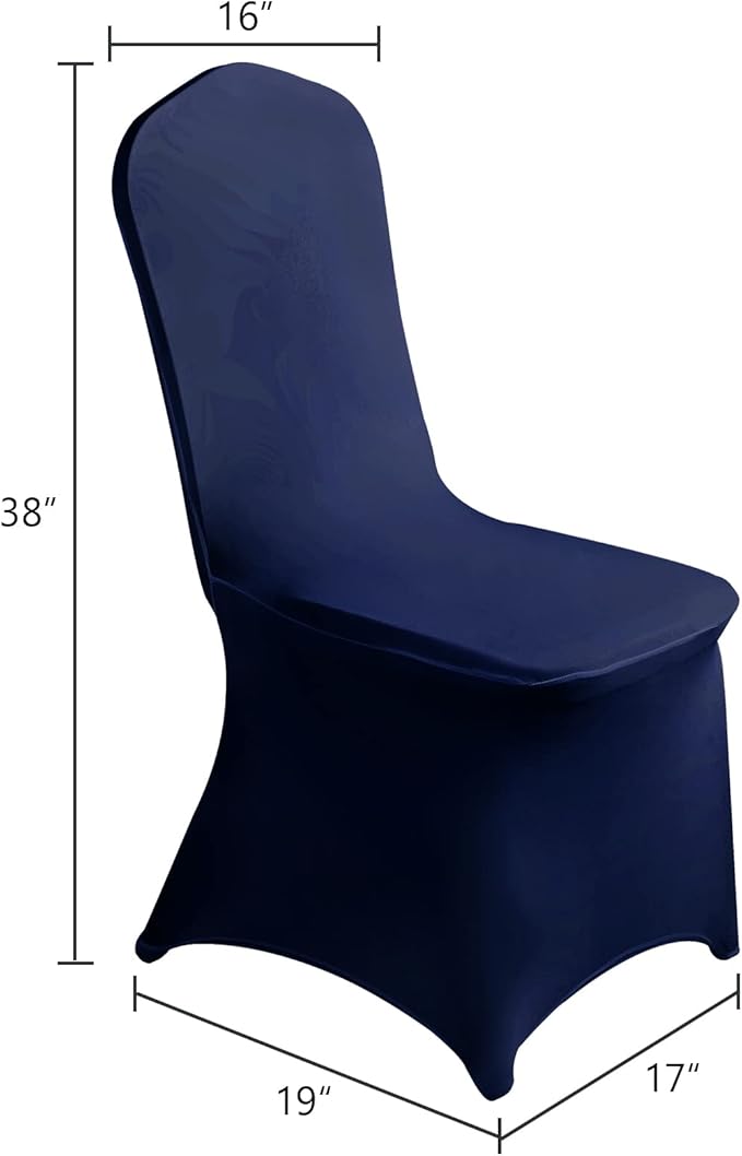 SUPERO Waterproof Spandex Chair Cover 25PCS, Stretch Dining Chair Covers - Image 3