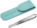 Beard Tweezers, Stainless Steel, Fine Hair Removal Tweezers, Eyebrows Shaping by AUSOMTEK