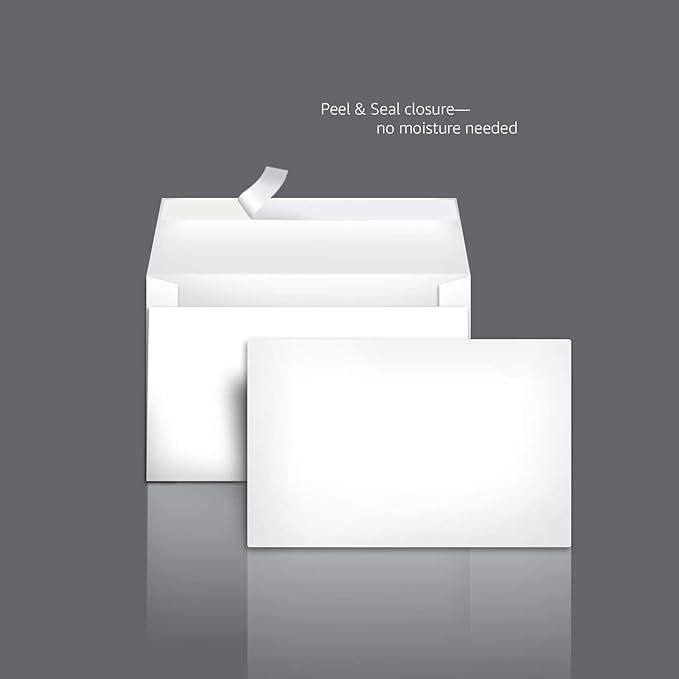 Amazon Basics A9 Blank Invitation Envelopes - Image 2