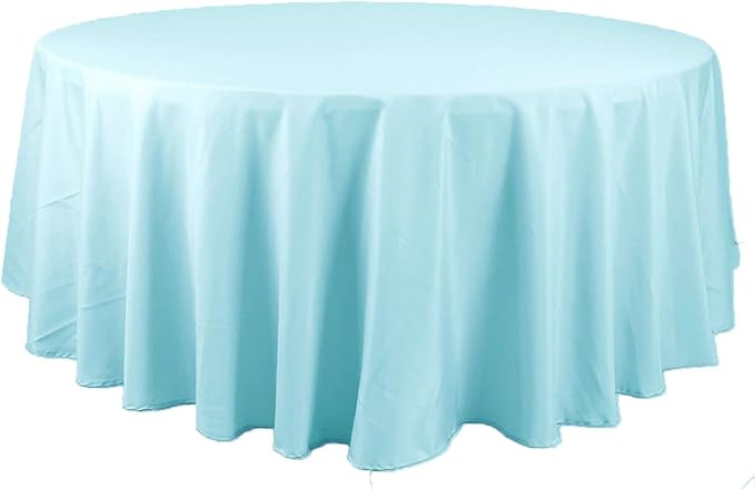 Efavormart Round Tablecloth, 108 Inch Stain & Wrinkle Resistant Washable Table - Image 7