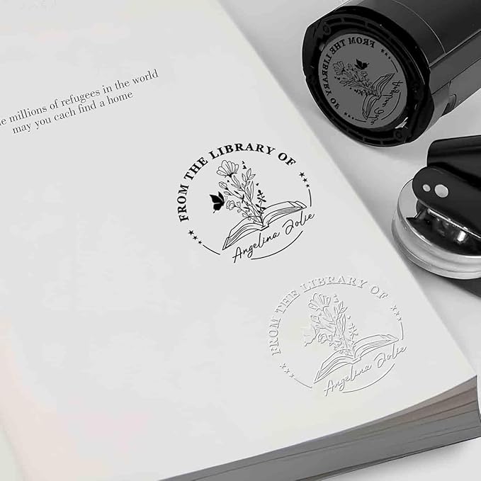 Book Embosser Personalized - Image 2