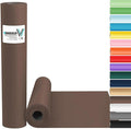 Vanhench 17.5"×963" Wrapping Paper, Chocolate Brown Art Craft Paper Roll by Vanhench