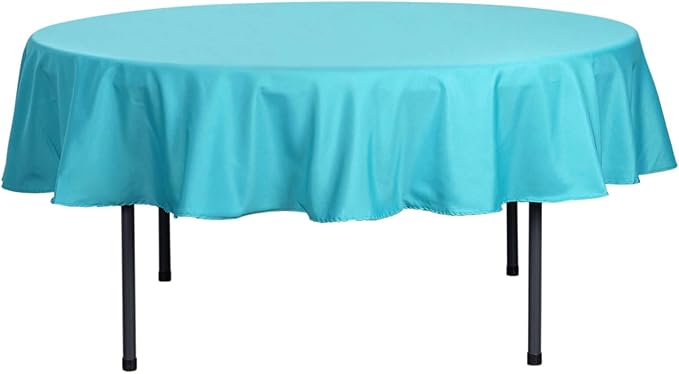 Efavormart Round Tablecloth, 90 Inch Stain & Wrinkle Resistant Washable Table - Image 7