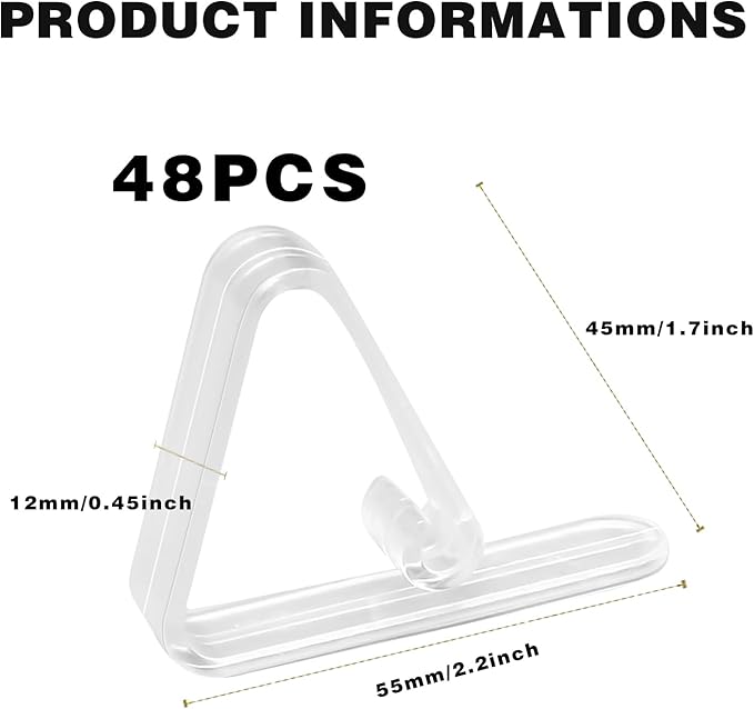 48 Pcs Plastic Table Cloth Holder - Image 7