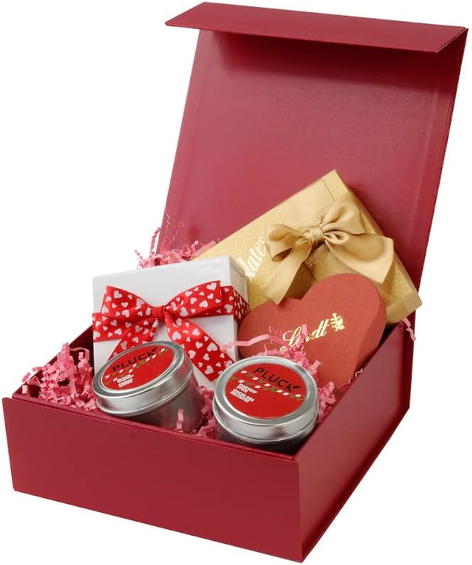 CECOBOX - Gift Boxes with Lids for Presents 6"x6"x2.75" - Matte, Collapsible - Image 7
