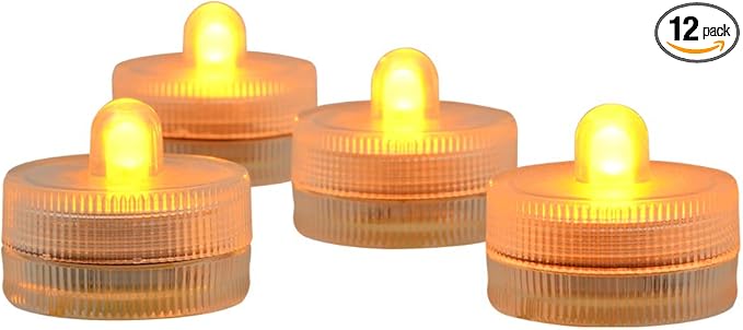 KITOSUN Submersible LED Lights cr2032 Battery Powered Underwater Waterproof LED by KITOSUN
