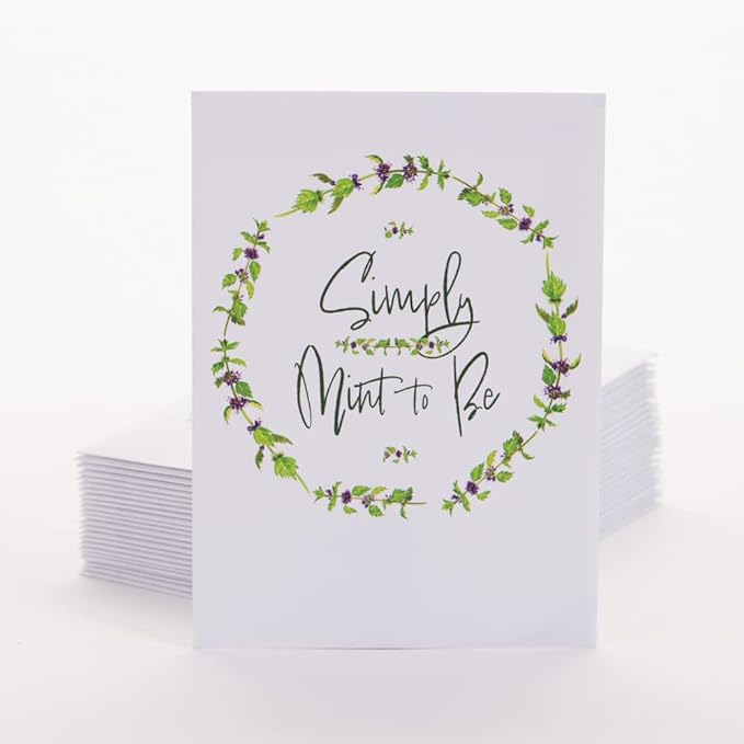 Simply Mint to Be 25 Peppermint Packets by OfficialBentleySeedProducts