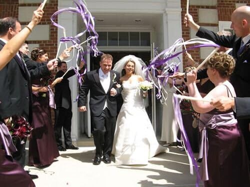 100PCS Ribbon Stick Wands Wedding Streamers - Image 5
