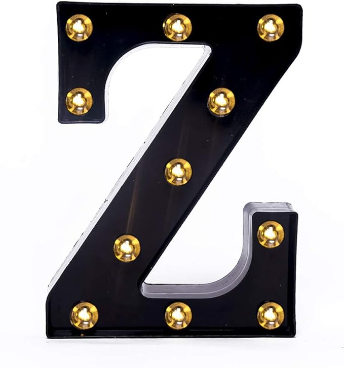 Foaky Black LED Marquee Number Lights Sign Light Up Marquee Number Lights Sign by Foaky