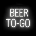 SpellBrite BEER TO-GO Sign | Beer-Related Sign by SpellBrite
