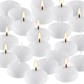 24 Pack Floating Candles, Smoke-Free and odorless, Burning continuously by CAKETYCG