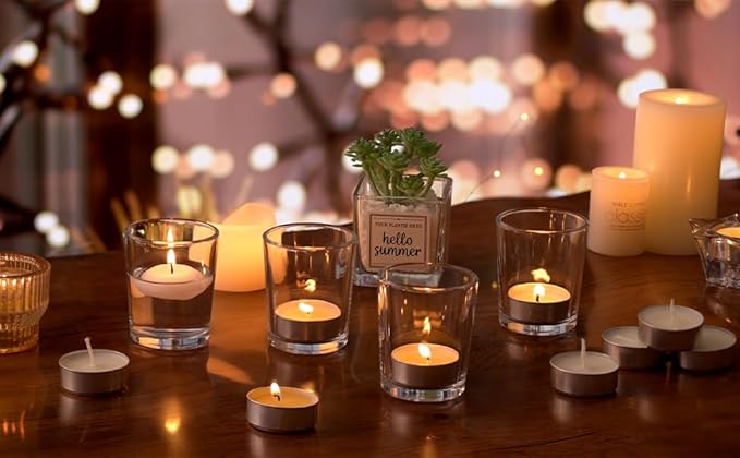 36Pcs Clear Tealight Candle Holder - Image 5