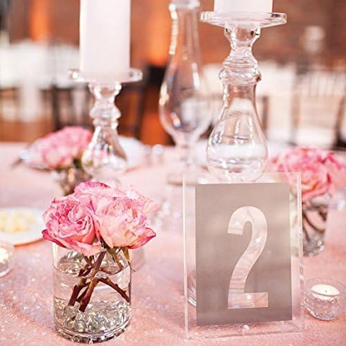 QueenDream Pink Tablecloth 90 x 156 Inch Sequin Tablecloth - Image 3