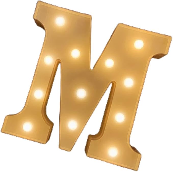 MUMUXI Marquee Light Up Letters | Large Light Up Numbers | Battery Powered and by MUMUXI