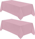 VidaFete Tablecloth 2 Pack 90 * 156inch Rectangle Table Cloth Polyester by VidaFete