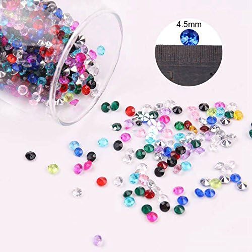 10000 pcs/Pack Wedding Table Scatter Confetti Crystals Acrylic Diamonds Vase - Image 4