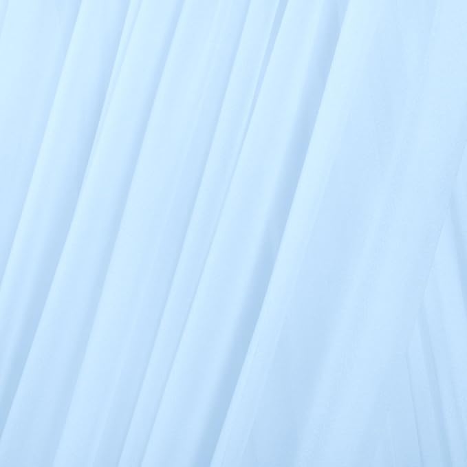 MLMC Baby Blue Wedding Arch Draping Fabric 1 Panel 29" x 20 FT Extra Long Gauze - Image 5