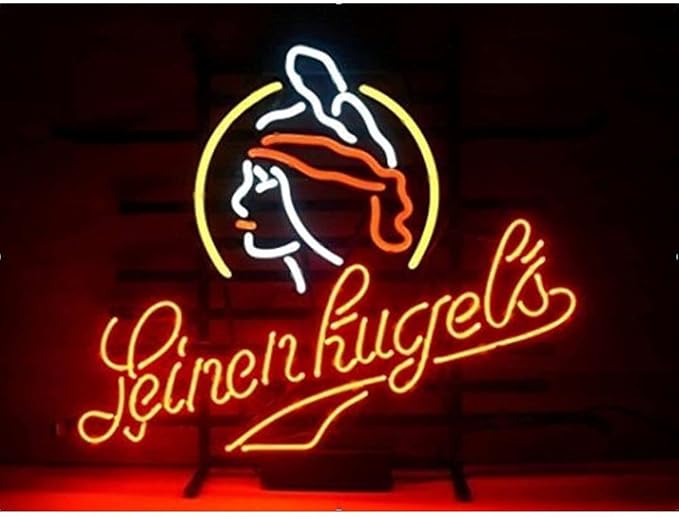 Beer Cafe Bar Store Neon Light Leinenkugels Larger Neon Sign 20inx16 by Prouten