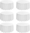 6 Pack Round Tablecloths by REWOMC