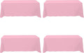 BRILLMAX 4 Pack Pink Tablecloths by BRILLMAX