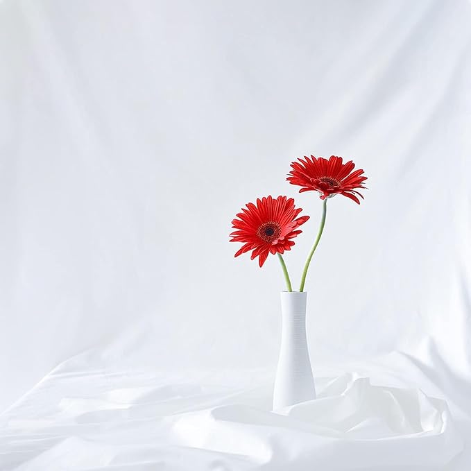 8X10 FT White Backdrop, 100% Polyester Photography Background Curtain Screen - Image 7