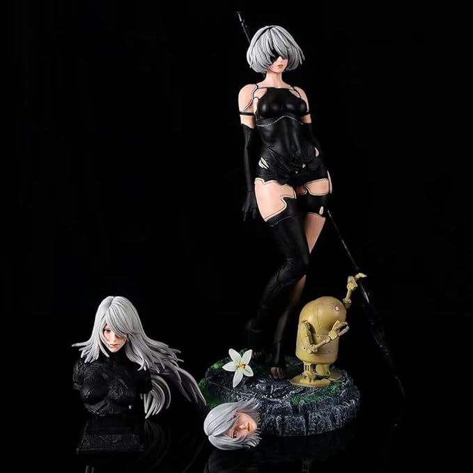 A2yorha Action Figure Anime Game Girl Figure No.2 Type A Interchangeable Head - Image 4