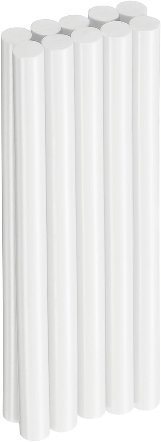 HARFINGTON 10pcs Hot Glue Sticks 0.43" Dia x 5.91" Long EVA Mini Hot Melt by HARFINGTON