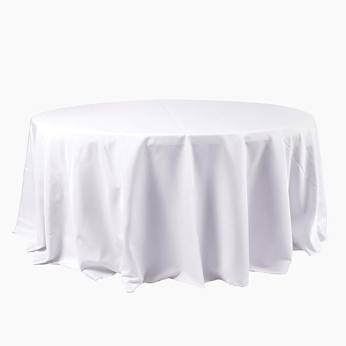 Efavormart Round Tablecloth, 120 Inch Stain & Wrinkle Resistant Washable Table - Image 7