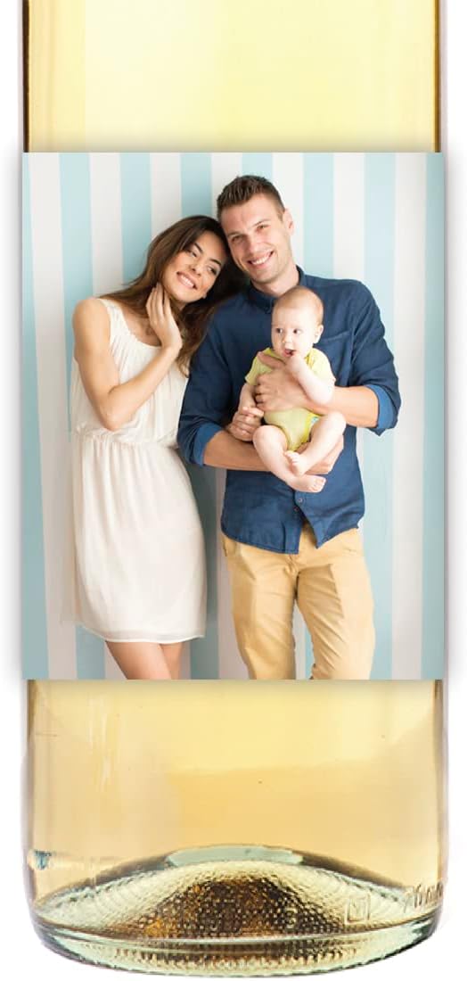 Andaz Press Bulk Photo Personalized Gift and Party Favors Collection, Wine - Image 2