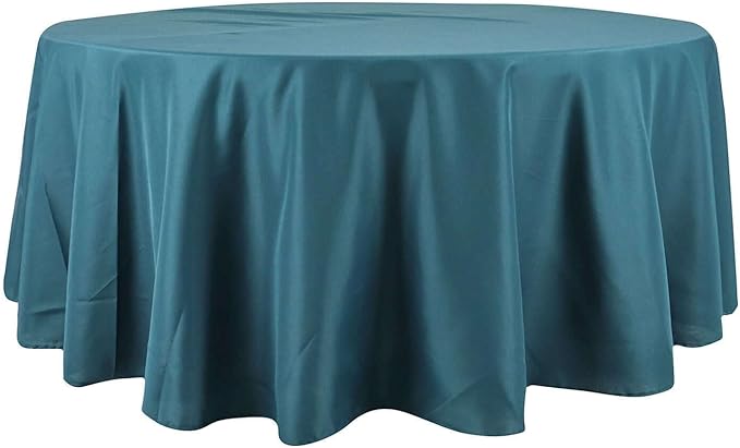 Efavormart Round Tablecloth, 108 Inch Stain & Wrinkle Resistant Washable Table - Image 6